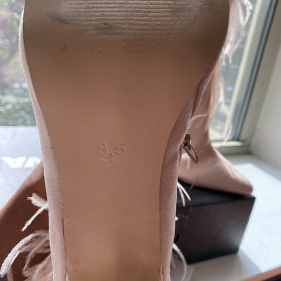 Blush Feather Bootie - Picture 4 of 4